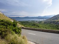Scenic Coastal Road in Spain