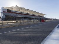 Clear Sky Race Track and Stadium Architecture