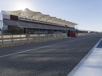 Clear Sky Race Track and Stadium Architecture