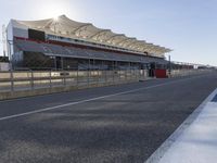 Clear Sky Race Track and Stadium Architecture