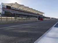 Clear Sky Race Track and Stadium Architecture