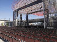 Steel Structure Building with Unique Roof Design