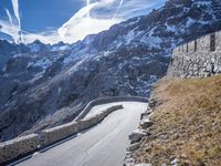 Stelvio Pass in the Alps, Italy: A Majestic Mountain Road