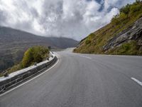 Straight Down the Road in the Austrian Highland