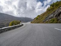 Straight Down the Road in the Austrian Highland