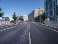 Straight Down the Road: Exploring Berlin's Cityscape