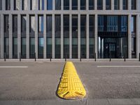 Straight Down the Road in Berlin's Modern Business District