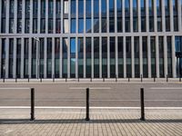 Straight Down the Road in Berlin's Modern Business District