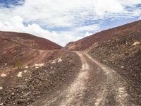 Straight Down the Road on a Dirt Track