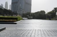 Straight Down the Road in Dubai, United Arab Emirates