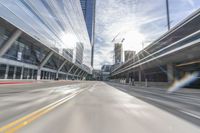 Straight Down the Road in Los Angeles, California