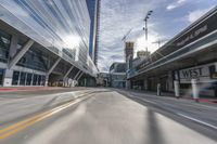 Straight Down the Road in Los Angeles, California