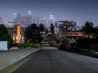 Straight Down the Road: Los Angeles by Night