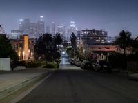 Straight Down the Road: Los Angeles by Night