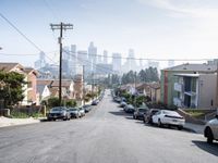 Straight Down the Road: Los Angeles Urban Panorama