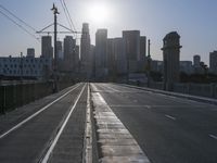 Straight Down the Road in the Metropolitan Area