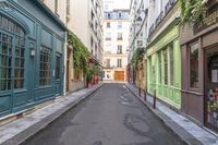 Straight Down the Road in Paris at Dawn