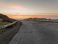 Straight Down the Road in San Francisco