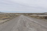 Straight Down the Road in Utah's Deserts