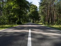 Straight Down the Road in Berlin: A Daytime View