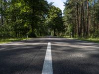 Straight Down the Road in Berlin: A Daytime View