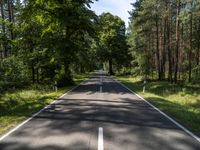 Straight Down the Road in Berlin: A Daytime View