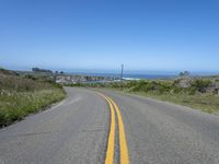 Straight Down the Road: Captivating California Landscape