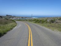 Straight Down the Road: Captivating California Landscape