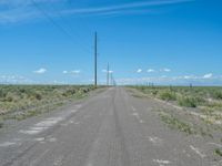 Straight Down the Road in Colorado's Rural Landscape