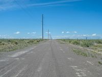 Straight Down the Road in Colorado's Rural Landscape