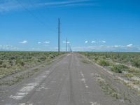 Straight Down the Road in Colorado's Rural Landscape