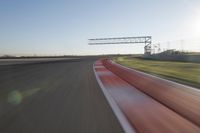 Straight Down the Road at Dawn