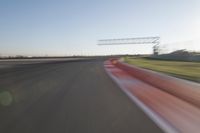 Straight Down the Road at Dawn