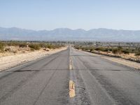 Straight Down the Road: A Scenic Drive in Los Angeles, USA