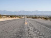 Straight Down the Road: A Scenic Drive in Los Angeles, USA