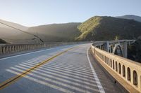 Straight Down the Road: POV of a Bridge