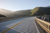 Straight Down the Road: POV of a Bridge