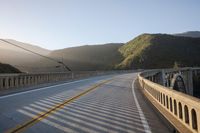 Straight Down the Road: POV of a Bridge