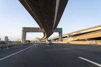 Straight Down the Road: Urban Underpass in Daylight