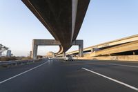 Straight Down the Road: Urban Underpass in Daylight