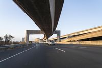 Straight Down the Road: Urban Underpass in Daylight