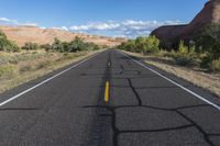 Straight Down the Road: Utah Desert 002