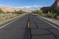 Straight Down the Road: Utah Desert 002