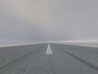 Straight Down the Road: Utah's Salt Flats