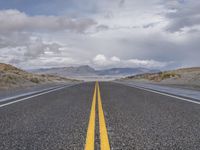 Straight Down the Road in Utah, USA: A Bright Day Ahead