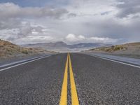 Straight Down the Road in Utah, USA: A Bright Day Ahead