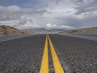 Straight Down the Road in Utah, USA: A Bright Day Ahead