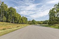 A Straight Road in Alberta, Canada: Stunning Landscape View