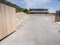 Straight Road in the Balearic Islands, Europe
