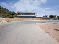 Straight Road in the Balearic Islands, Europe